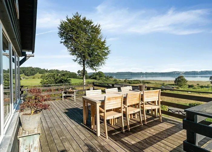 Family With Sauna And Fjord View