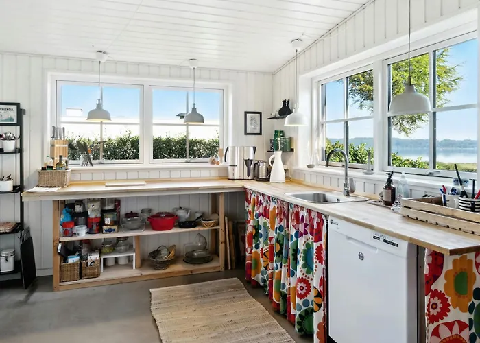 別荘 Family With Sauna And Fjord View