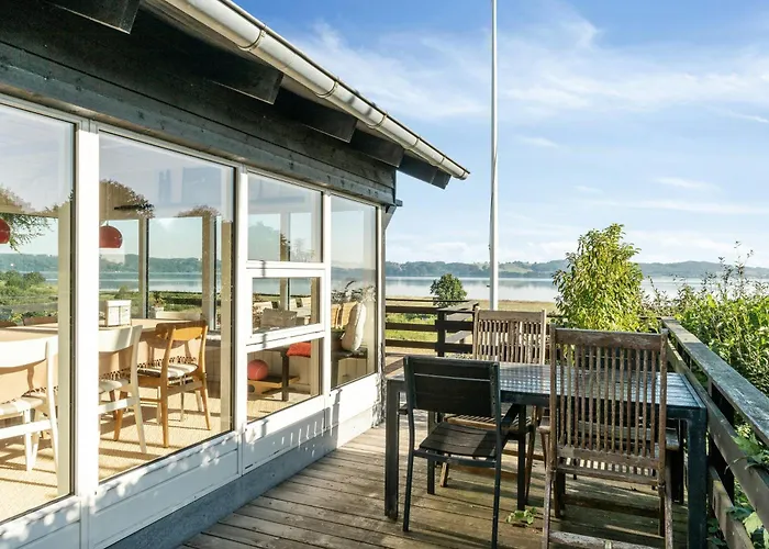Family With Sauna And Fjord View ボルコップ